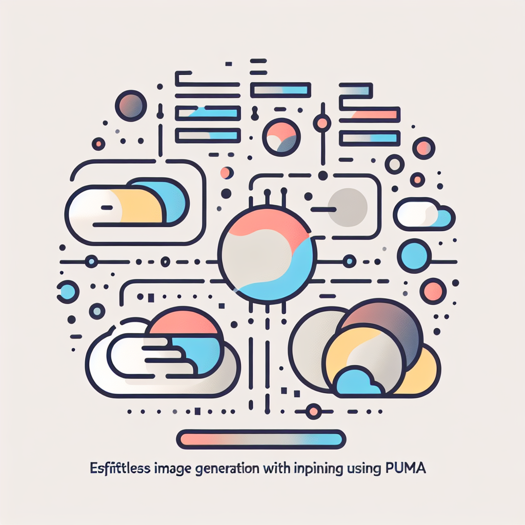 Effortless Image Generation with Inpainting Using Puma
