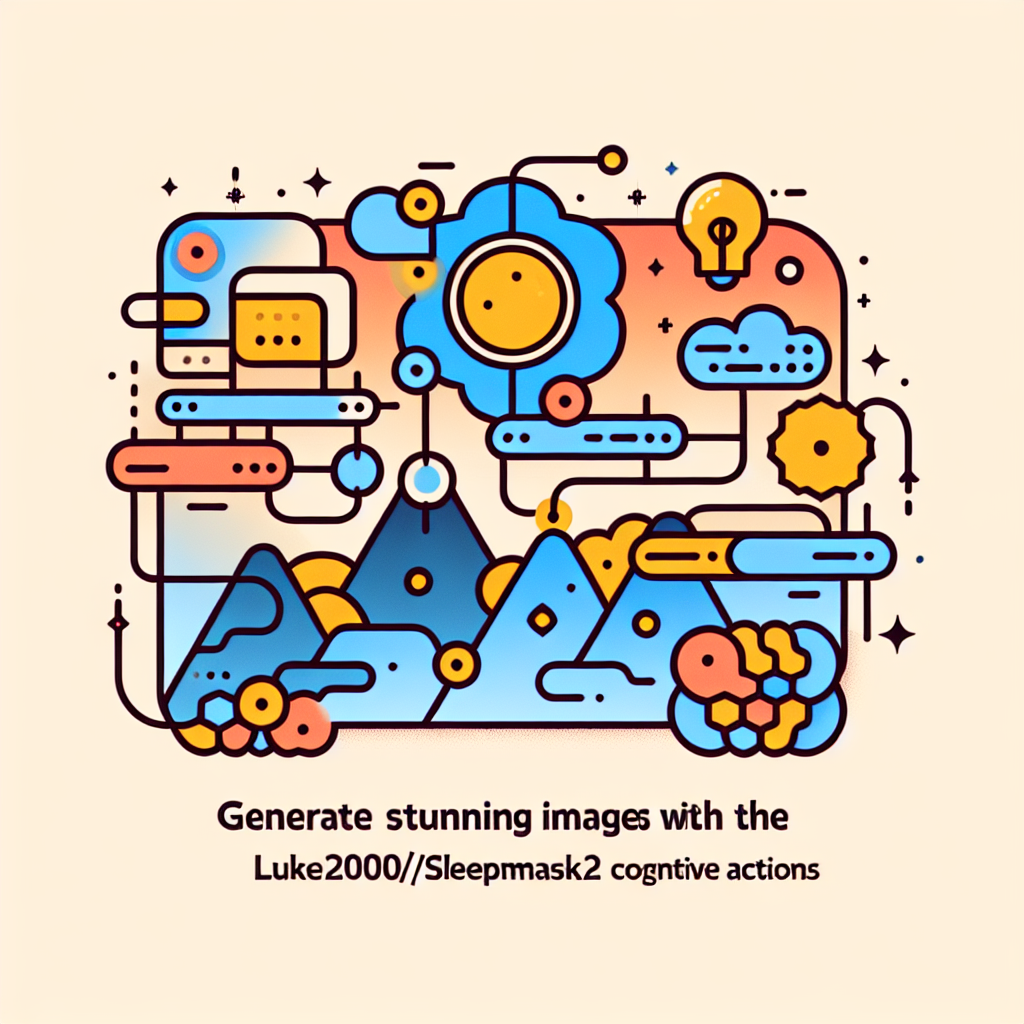 Generate Stunning Images with the luker2000/sleepmask2 Cognitive Actions