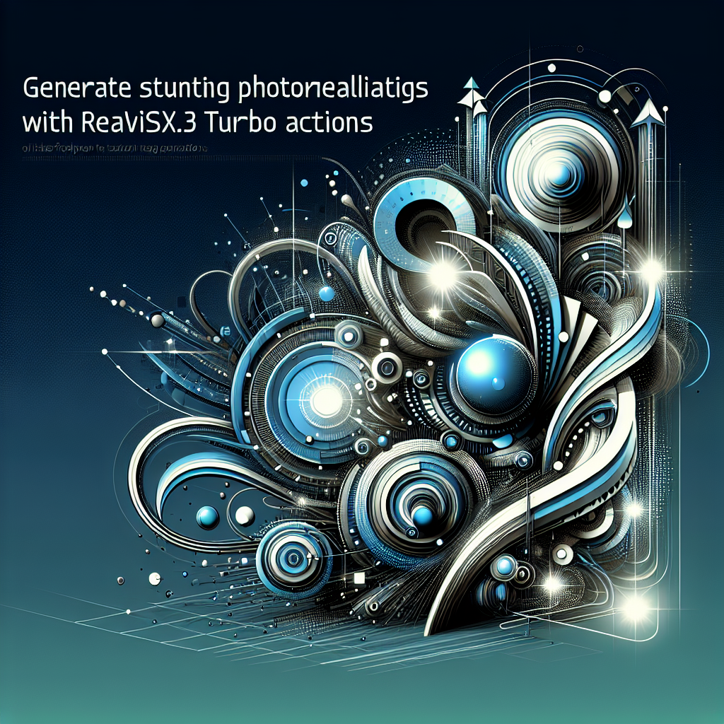 Generate Stunning Photorealistic Images with RealVisXL V3.0 Turbo Actions