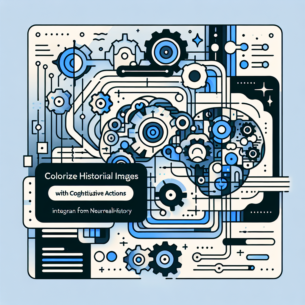 Colorize Historical Images with Cognitive Actions from Neurealhistory