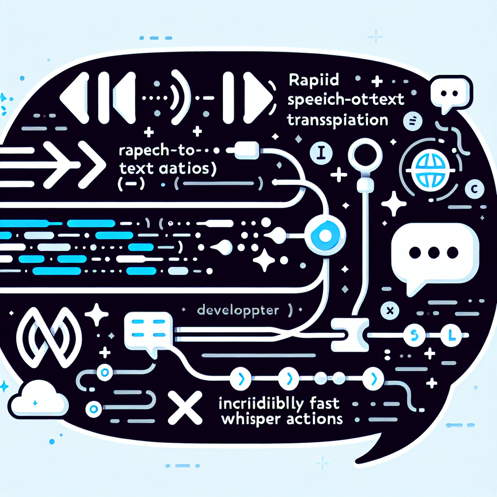 Rapid Speech-to-Text Transcription with Incredibly Fast Whisper Actions