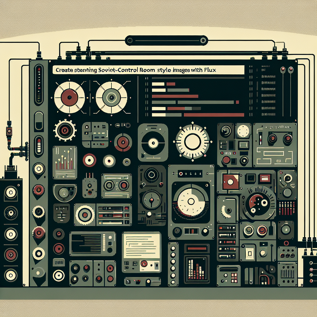Create Stunning Soviet-Controlroom Style Images with Flux