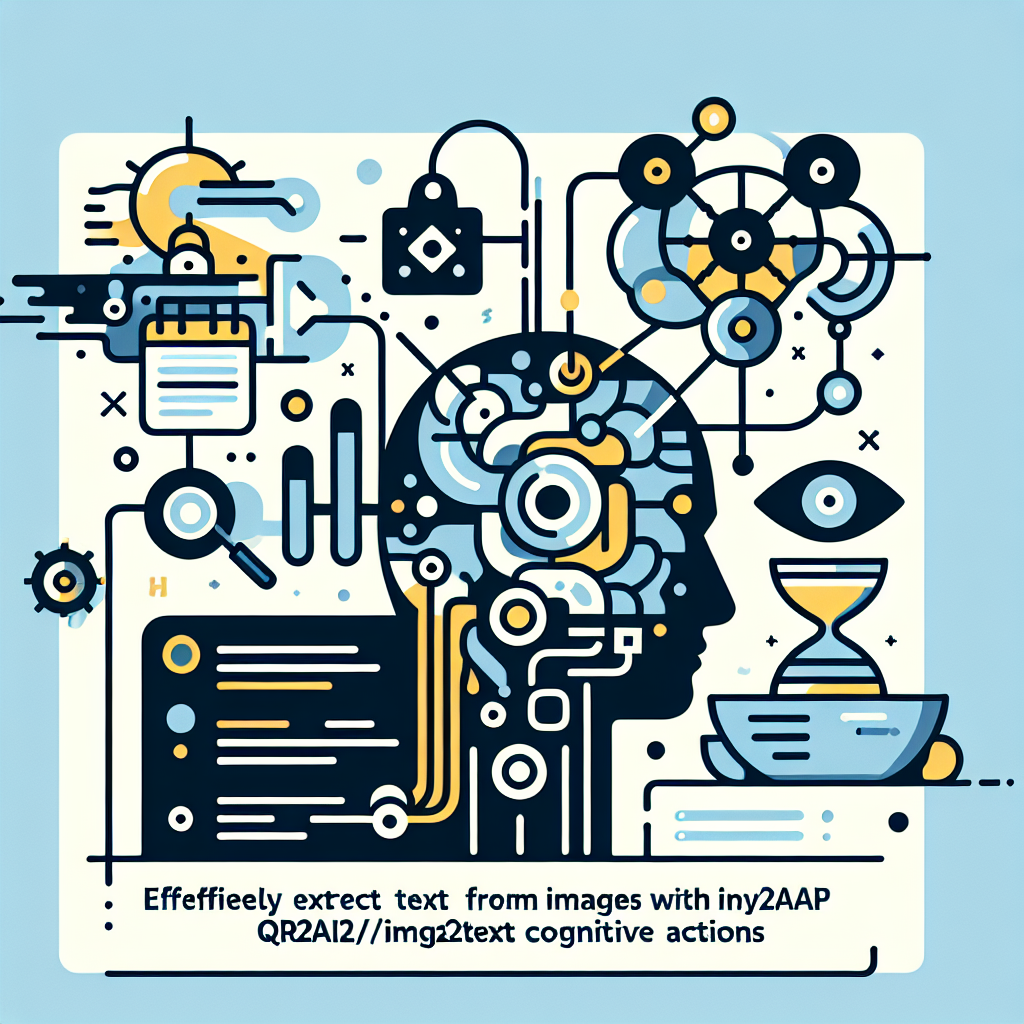 Effortlessly Extract Text from Images with qr2ai/img2txt Cognitive Actions