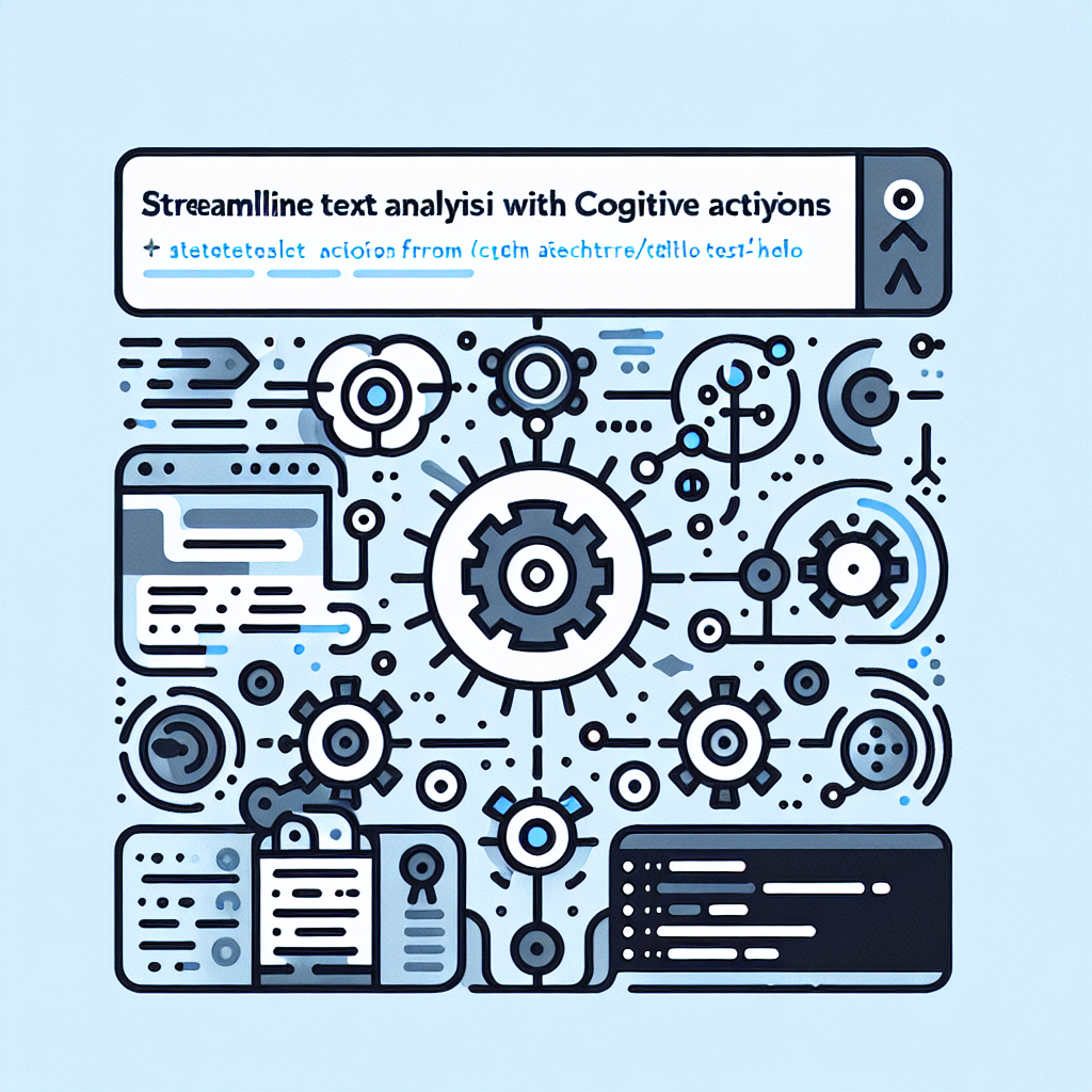 Streamline Text Analysis with Cognitive Actions from aitechtree/test-hello