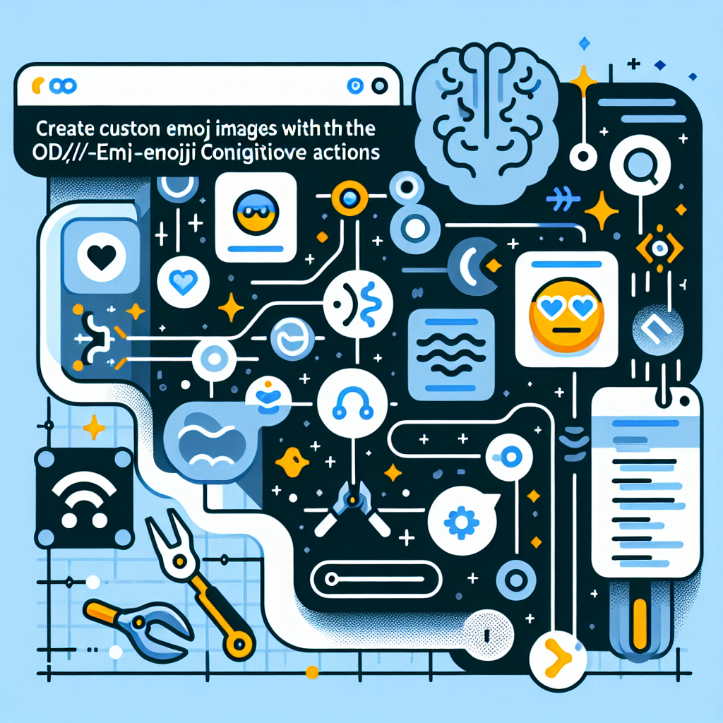Create Custom Emoji Images with the fofr/sdxl-emoji Cognitive Actions