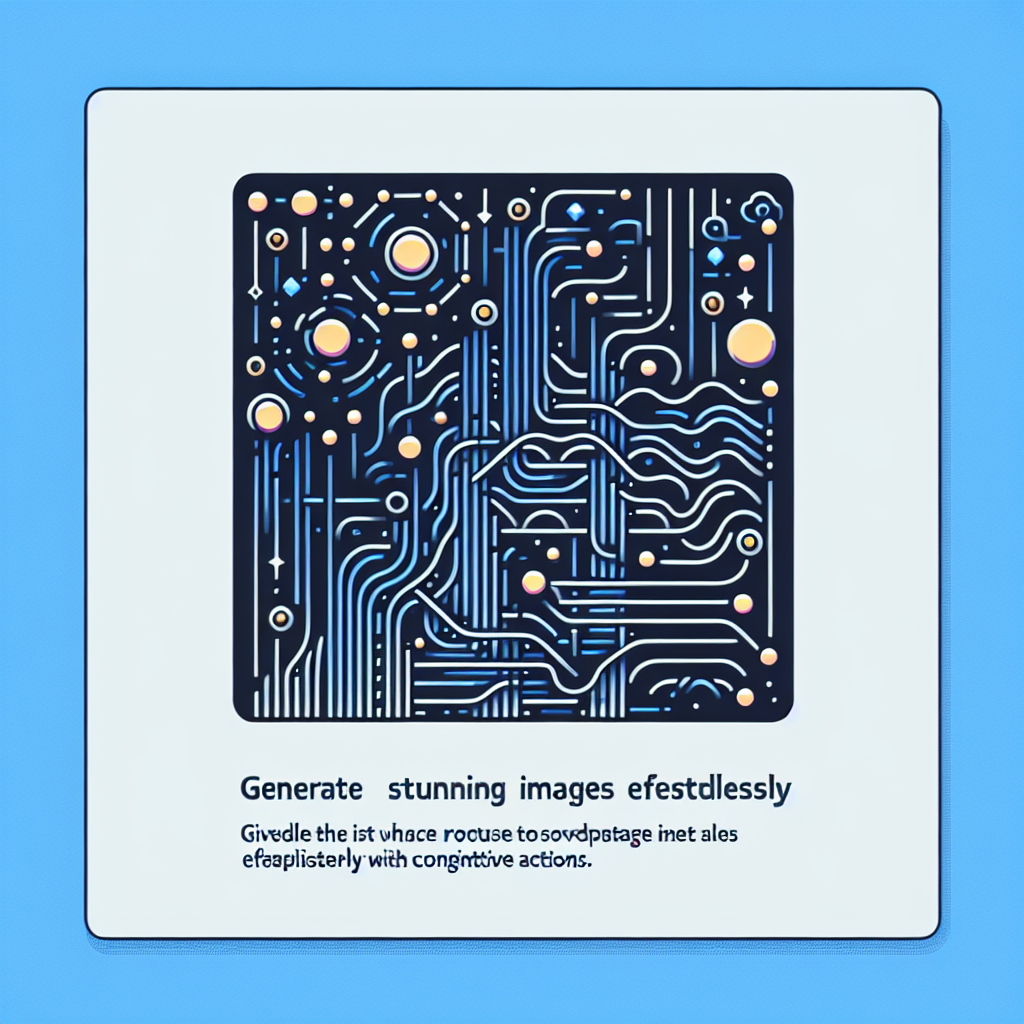 Generate Stunning Images Effortlessly with 0xrinegade/pible Cognitive Actions