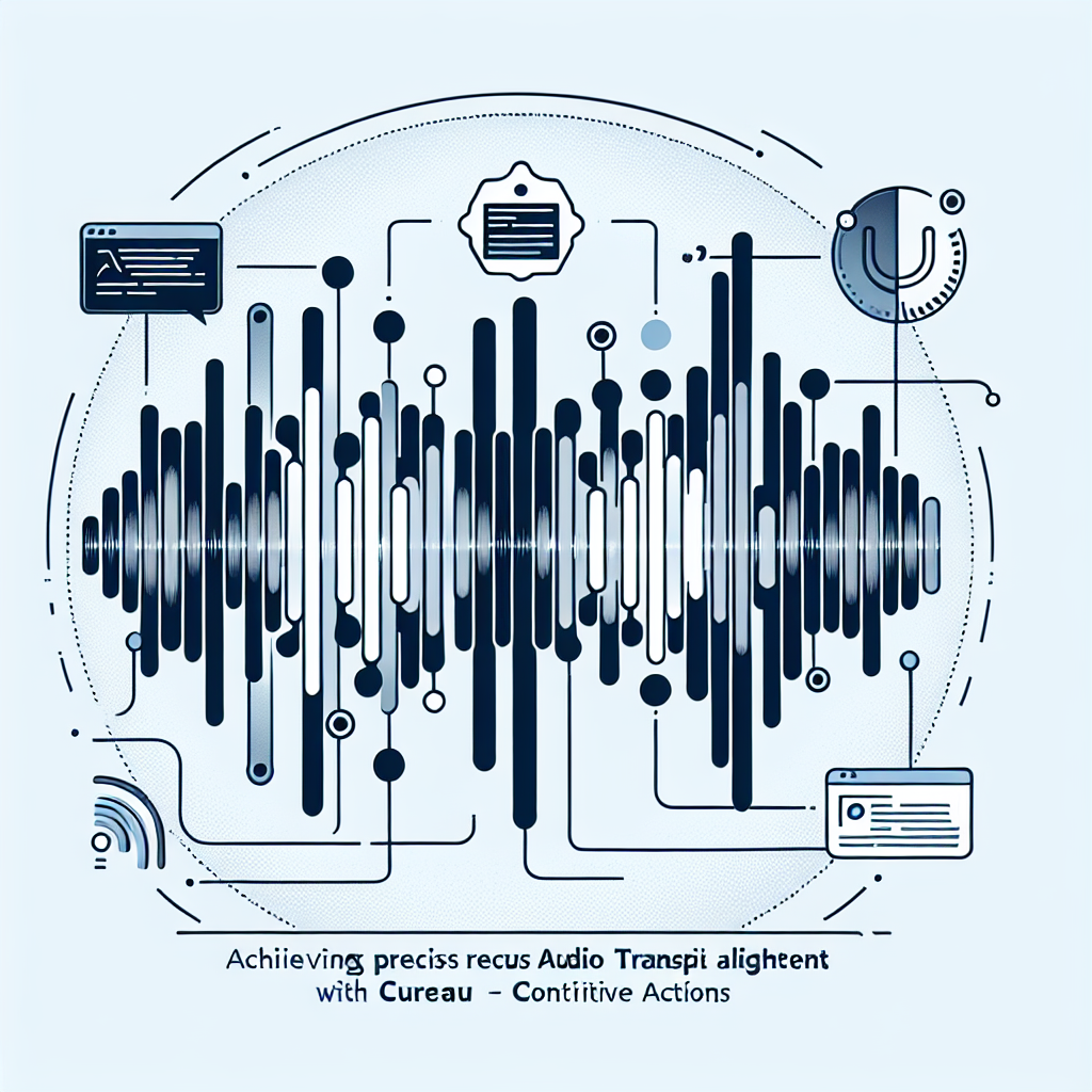 Achieve Precise Audio Transcript Alignment with Cureau Cognitive Actions
