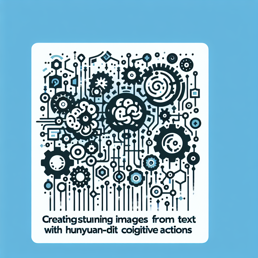 Creating Stunning Images from Text with Hunyuan-DiT Cognitive Actions