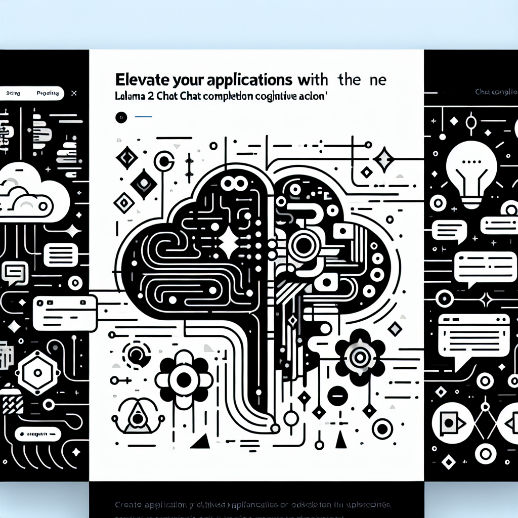 Elevate Your Applications with the Llama 2 Chat Completion Cognitive Action