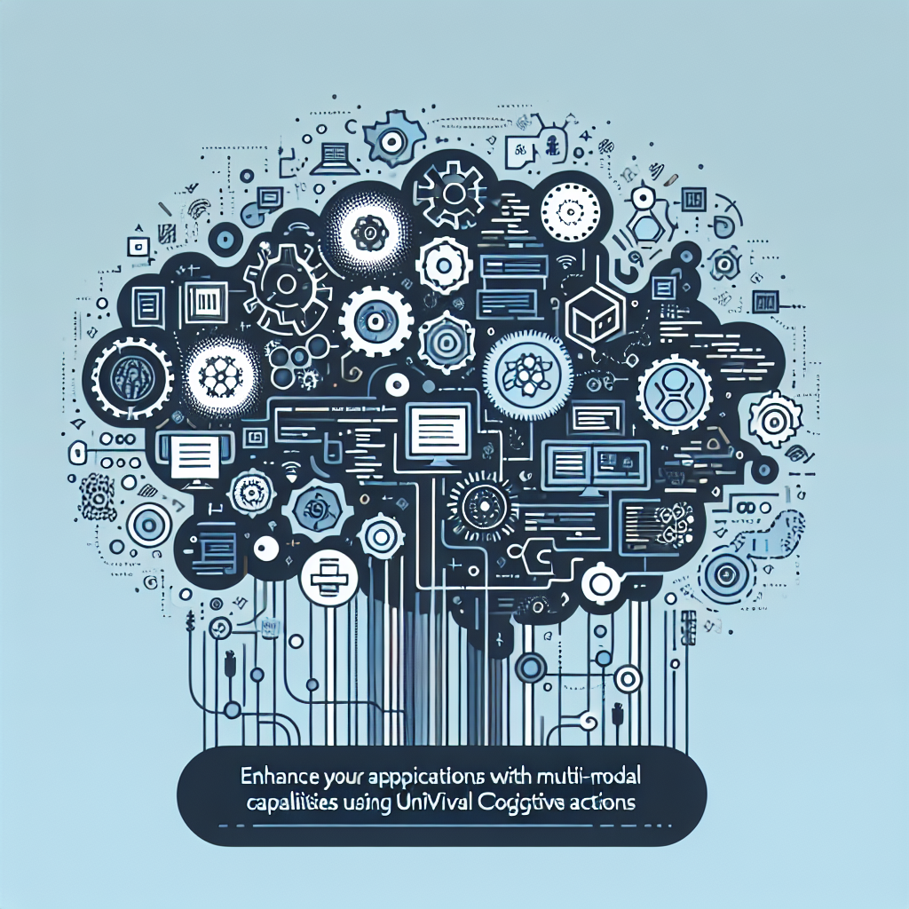 Enhance Your Applications with Multi-Modal Capabilities Using UniVAL Cognitive Actions