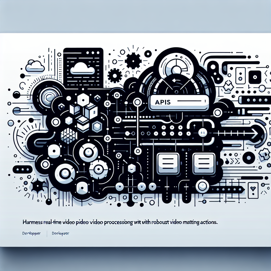 Harness Real-Time Video Processing with Robust Video Matting Actions