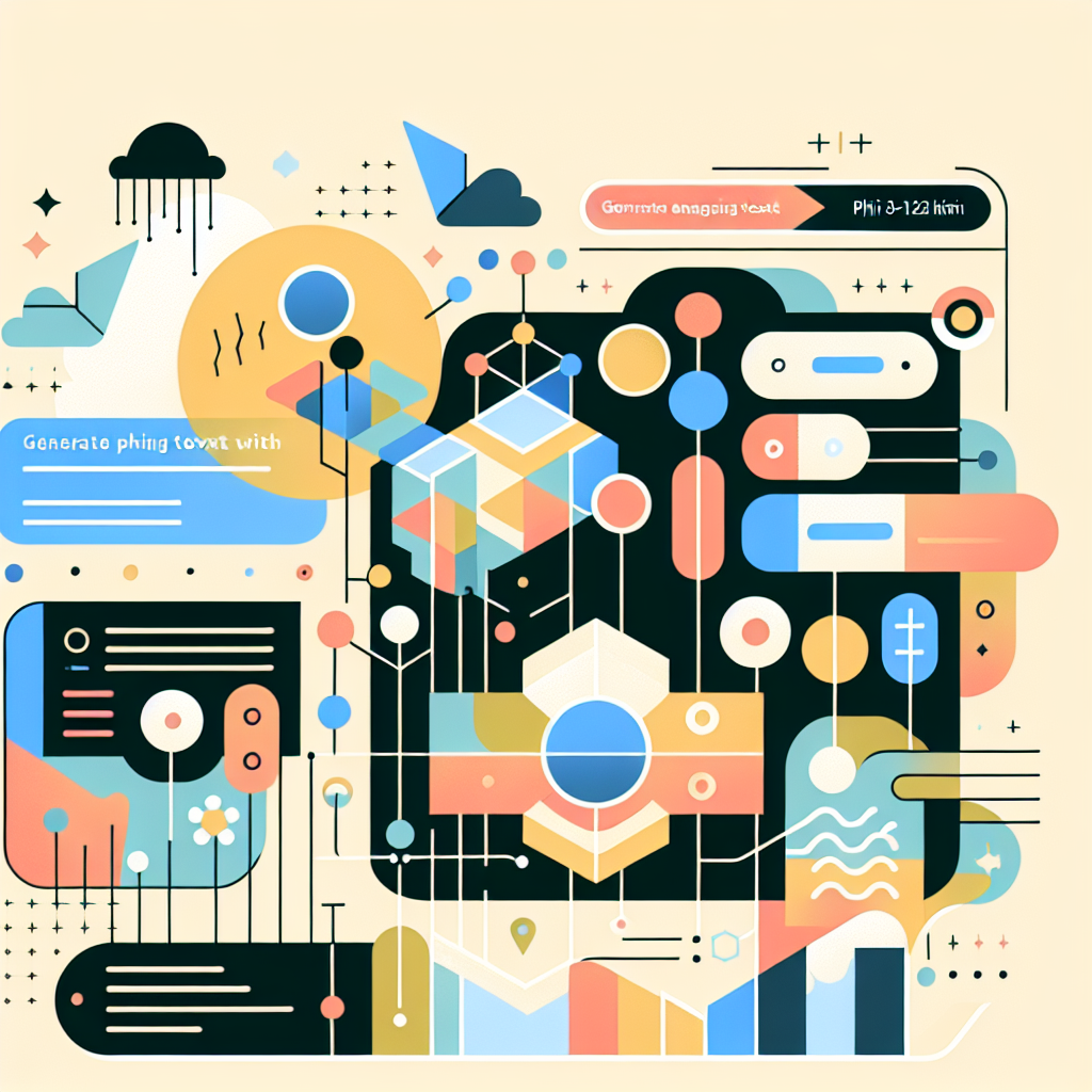 Generate Engaging Text with Microsoft Phi-3-Mini-128K-Instruct Actions