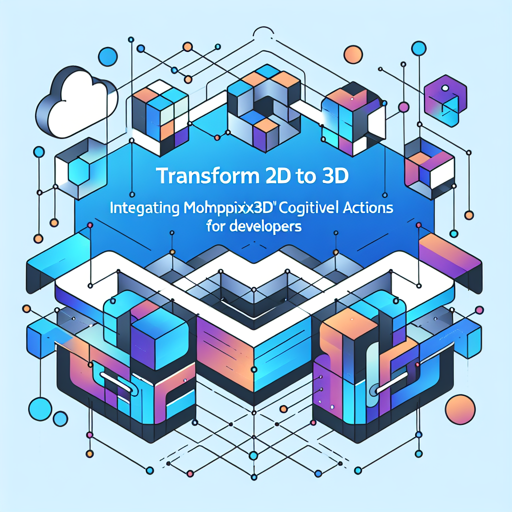 Transform 2D to 3D: Integrating Morphix3D Cognitive Actions for Developers