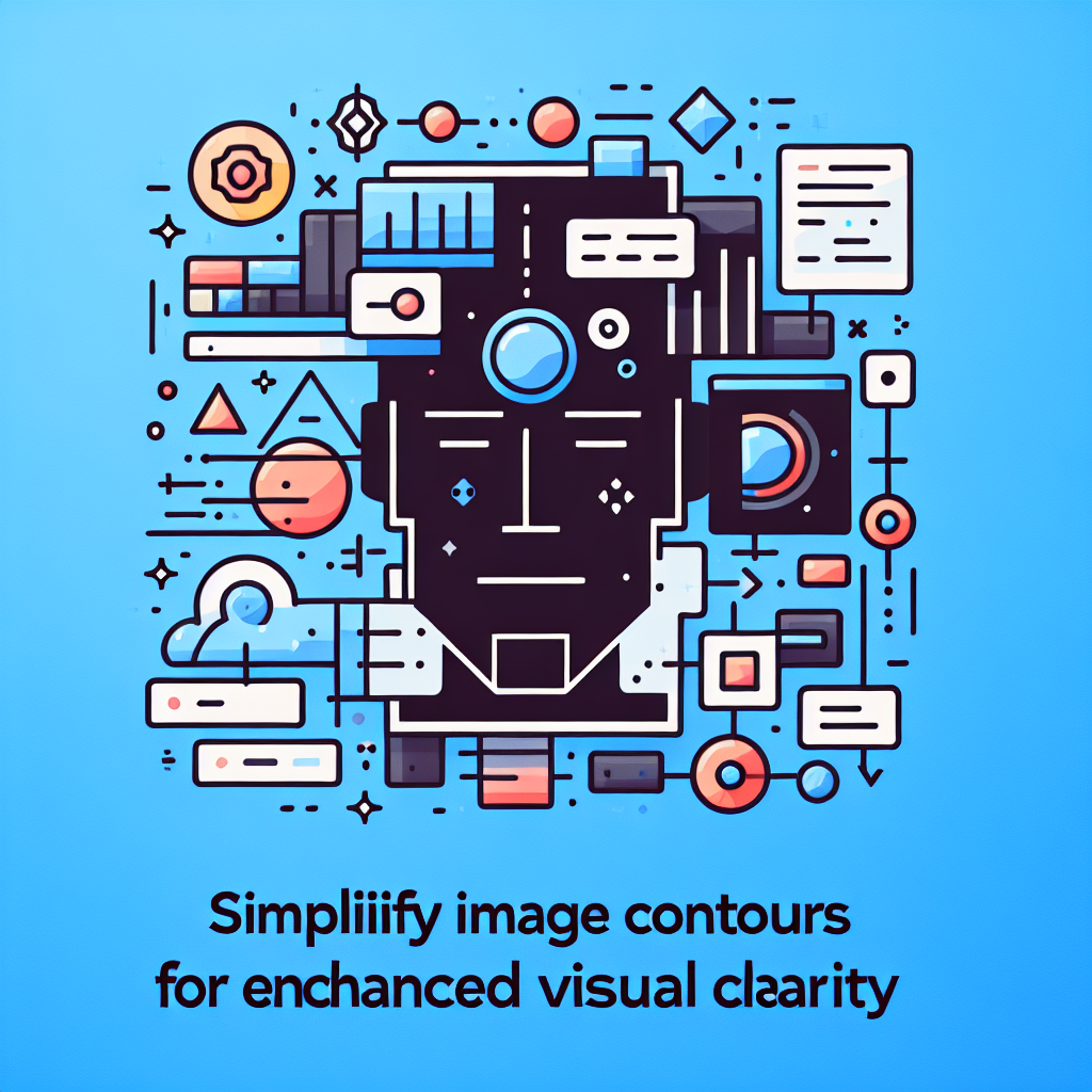 Simplify Image Contours for Enhanced Visual Clarity