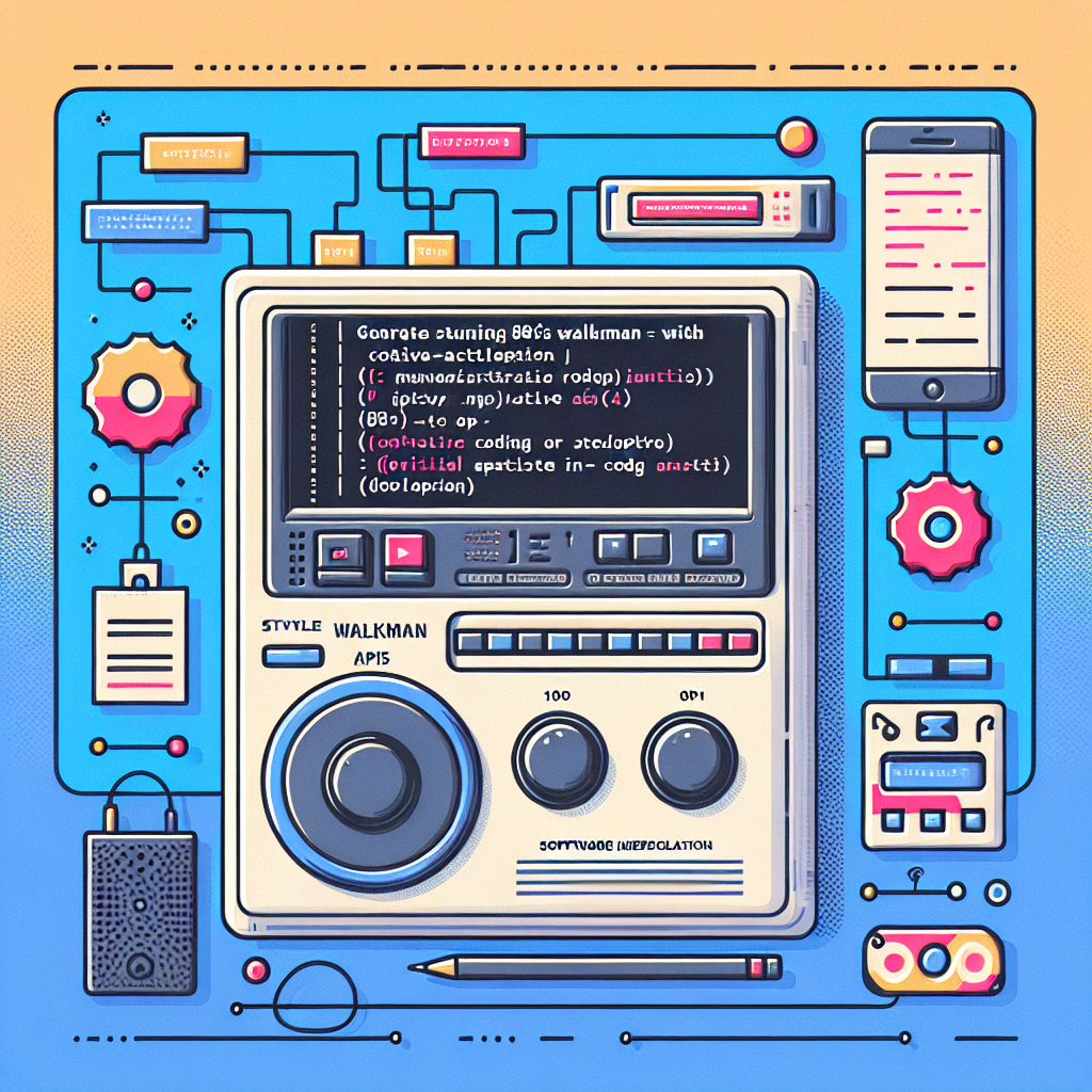 Generate Stunning 80s Walkman Images with baoliwaters/baladeur80s Cognitive Actions