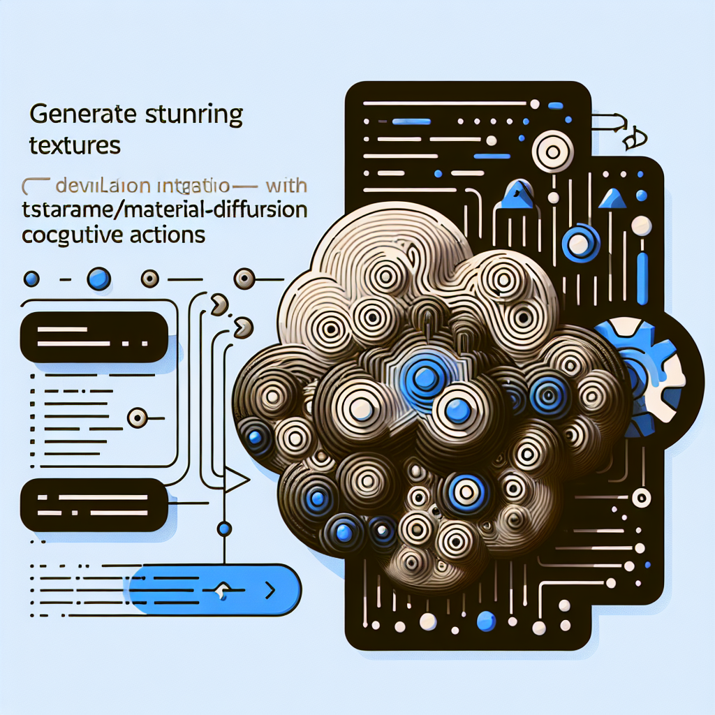Generate Stunning Textures with tstramer/material-diffusion Cognitive Actions