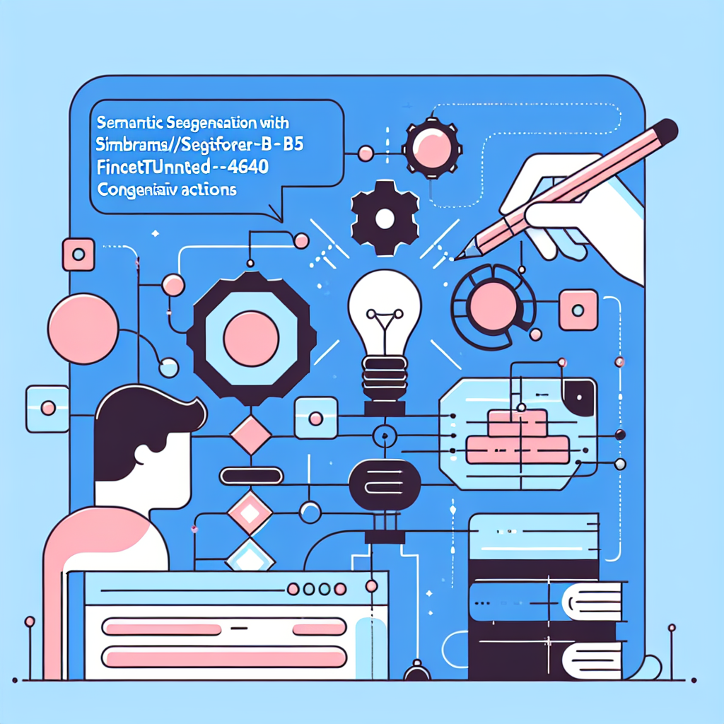 Perform Semantic Segmentation with simbrams/segformer-b5-finetuned-ade-640-640 Cognitive Actions