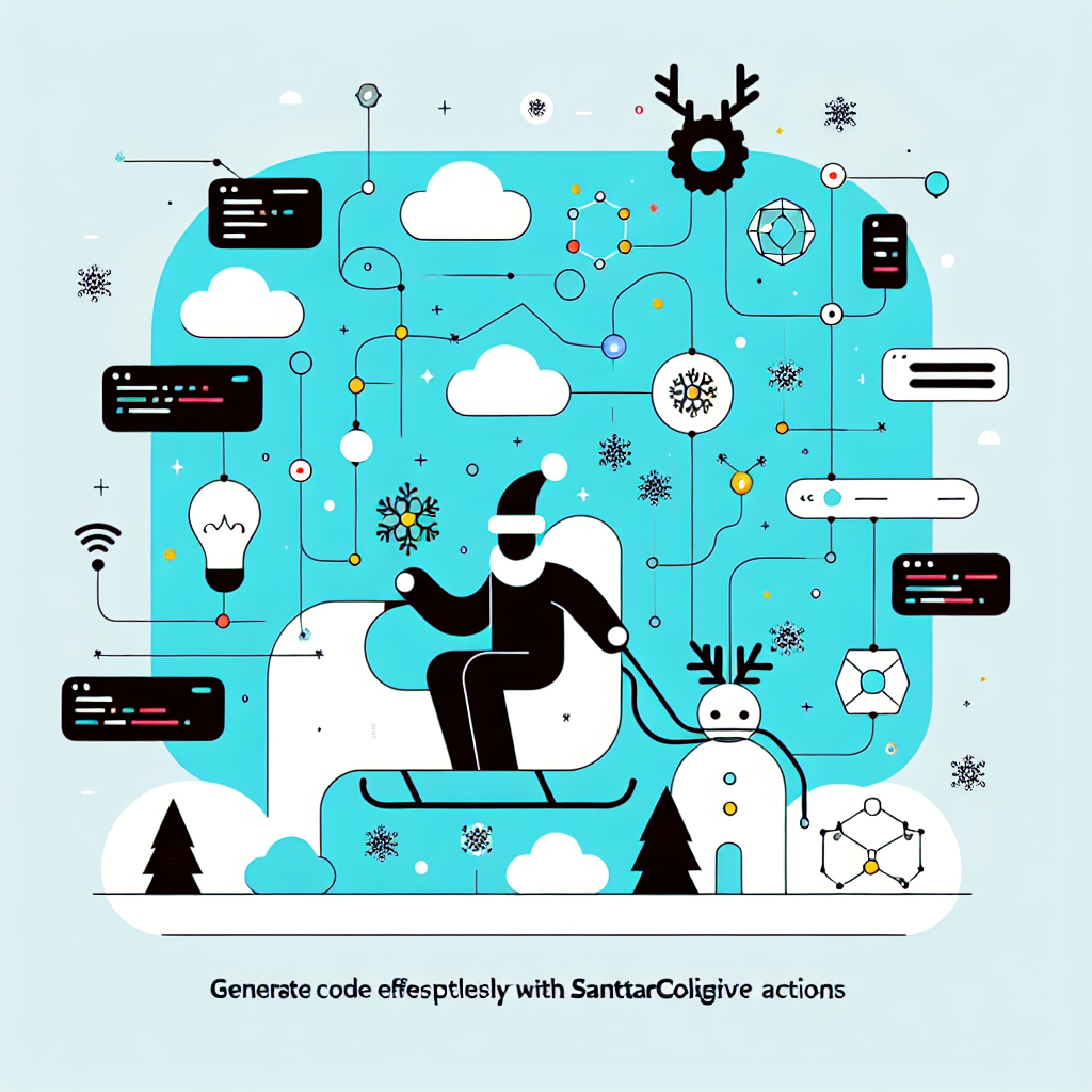 Generate Code Effortlessly with SantaCoder Cognitive Actions