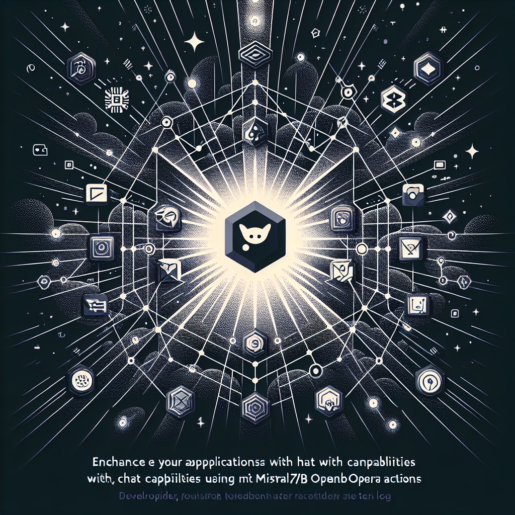 Enhance Your Applications with Chat Capabilities Using Mistral-7B OpenOrca Actions