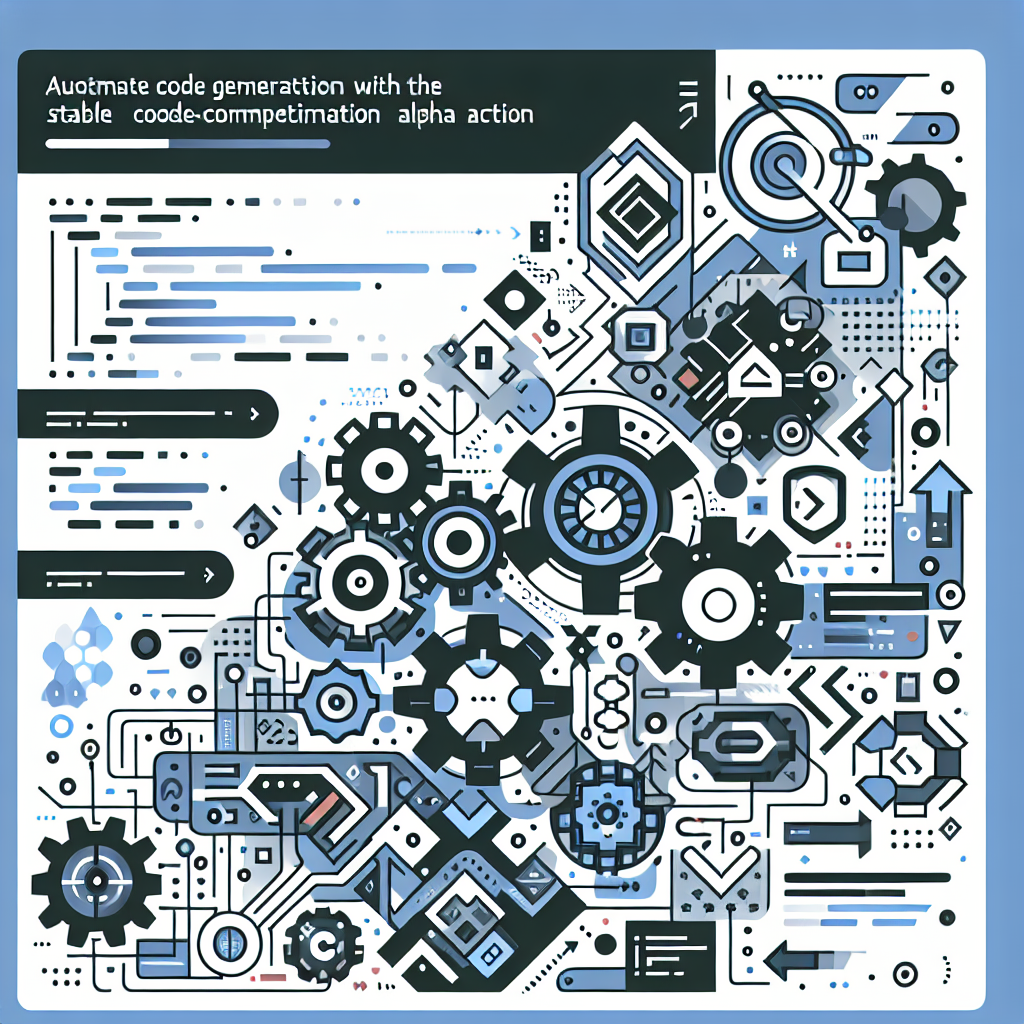 Automate Code Generation with the StableCode-Completion Alpha Action