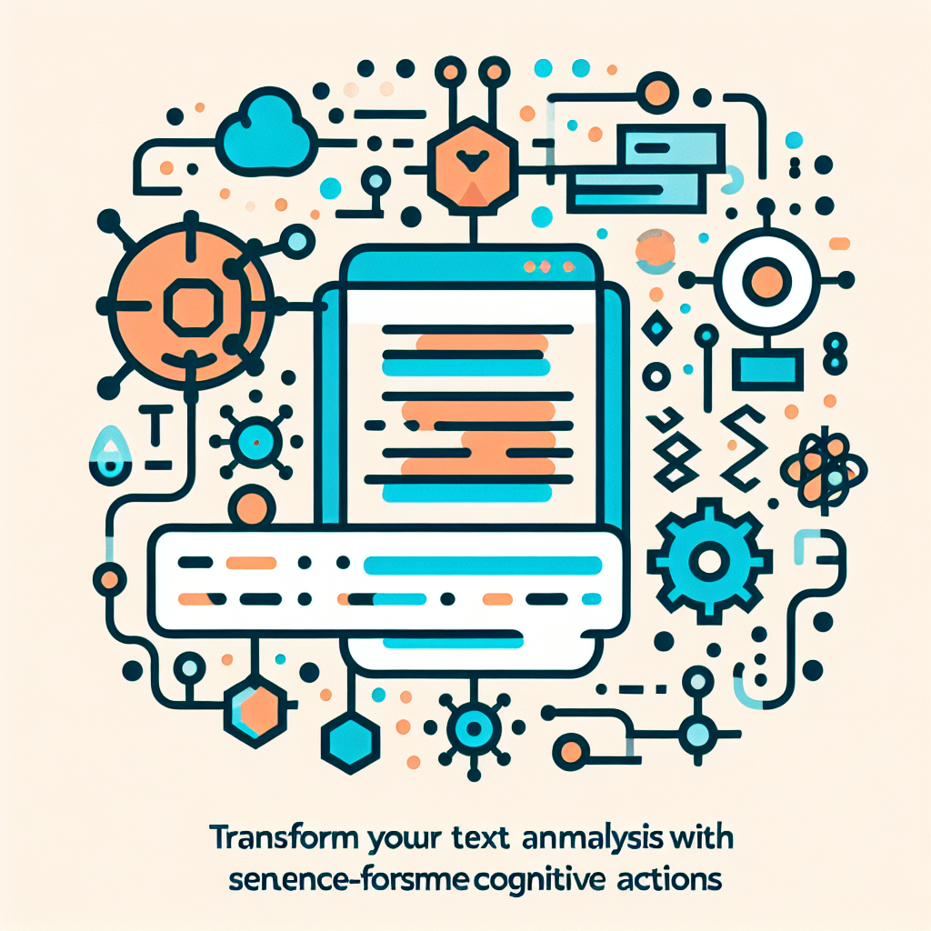 Transform Your Text Analysis with the danielkrejci/sentence-transformer Cognitive Actions