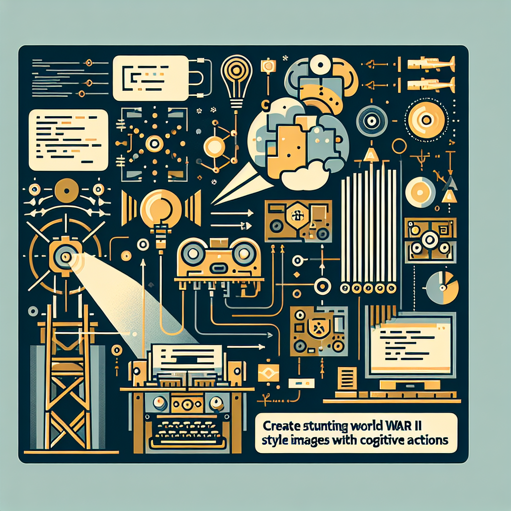 Create Stunning World War 2 Style Images with Cognitive Actions