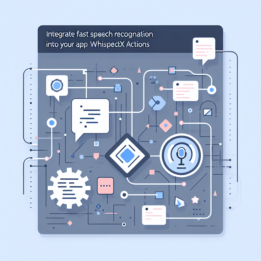 Integrate Fast Speech Recognition into Your App with WhisperX Actions