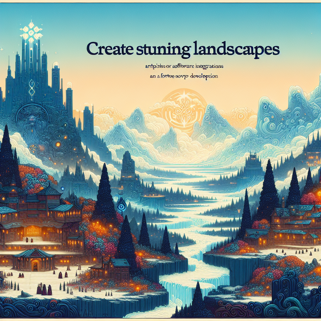 Create Stunning Genshin Impact Landscapes with Cognitive Actions