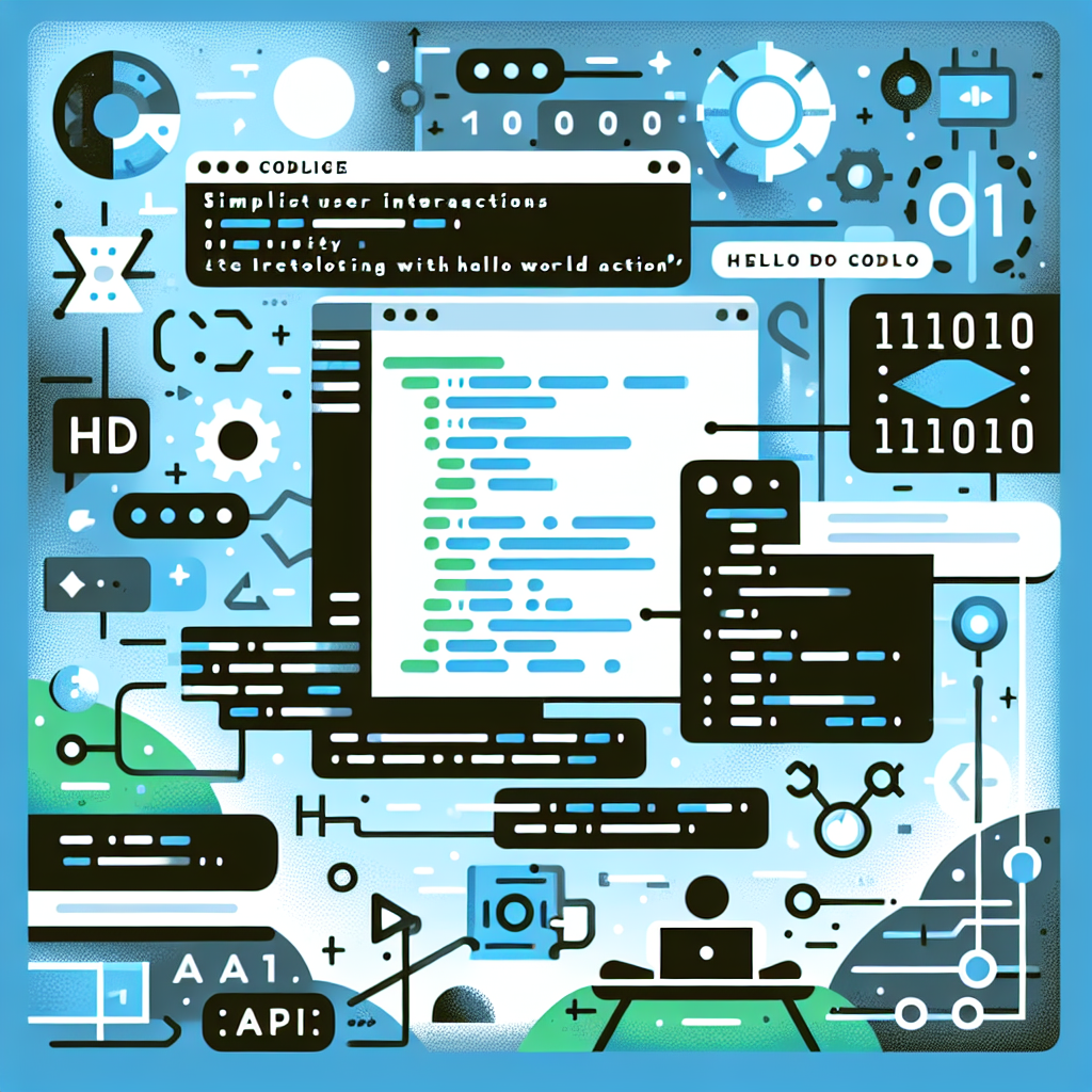 Simplify User Interactions with Hello World Actions