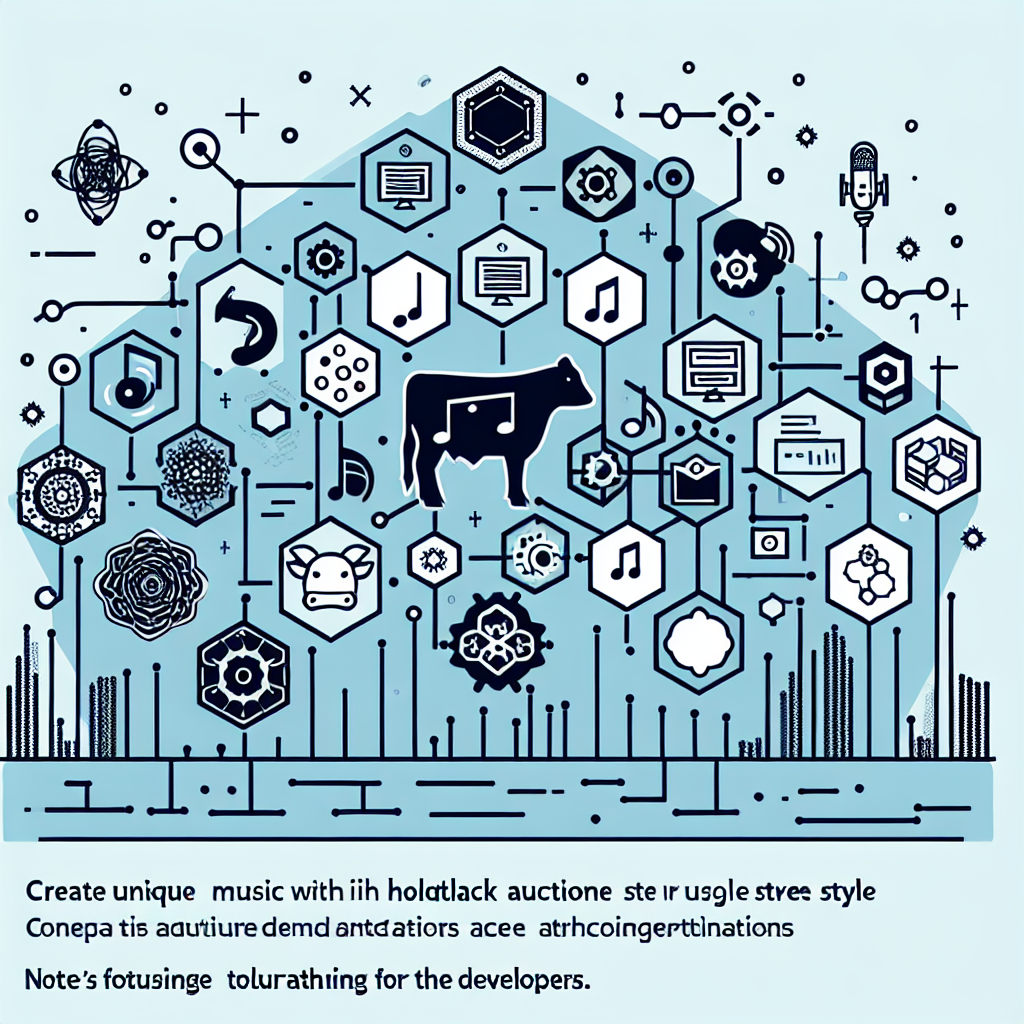 Create Unique Music with Livestock Auctioneer Style Using Cognitive Actions