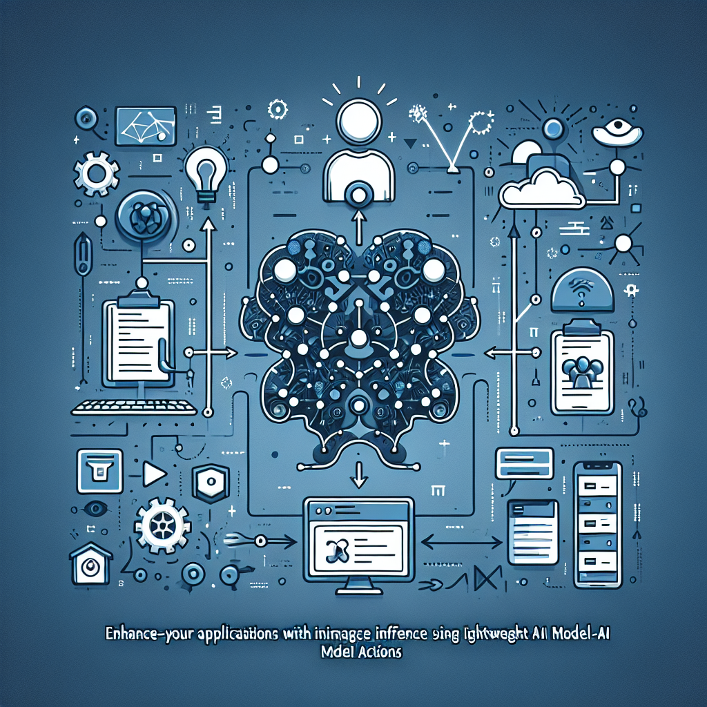 Enhance Your Applications with Image-to-Image Inference Using Lightweight-AI Model1 Actions