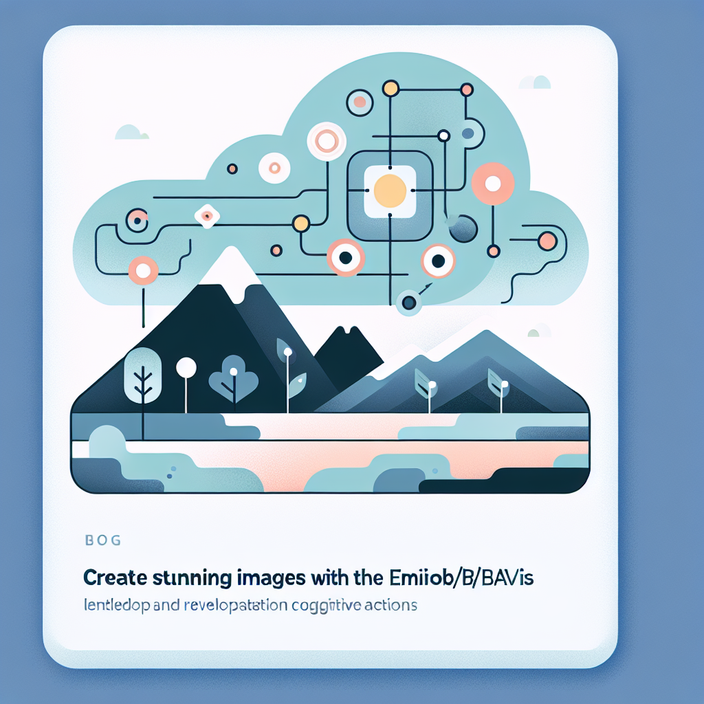 Create Stunning Images with the emibob/bavis Cognitive Actions