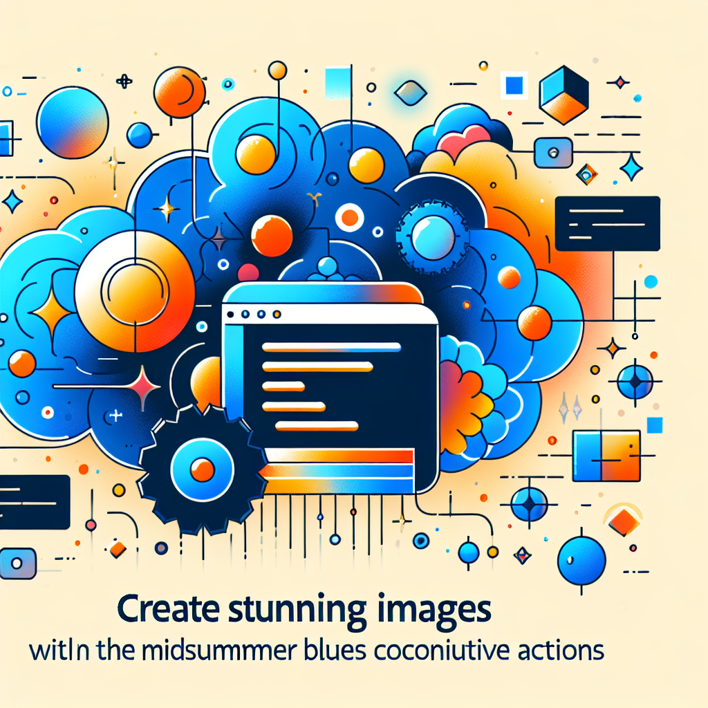 Create Stunning Images with the Midsummer Blues Cognitive Actions