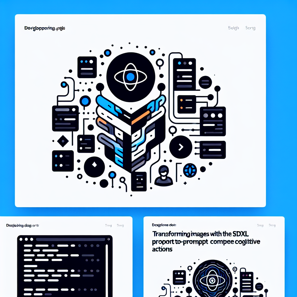 Transforming Images with the SDXL Prompt-to-Prompt Cognitive Actions