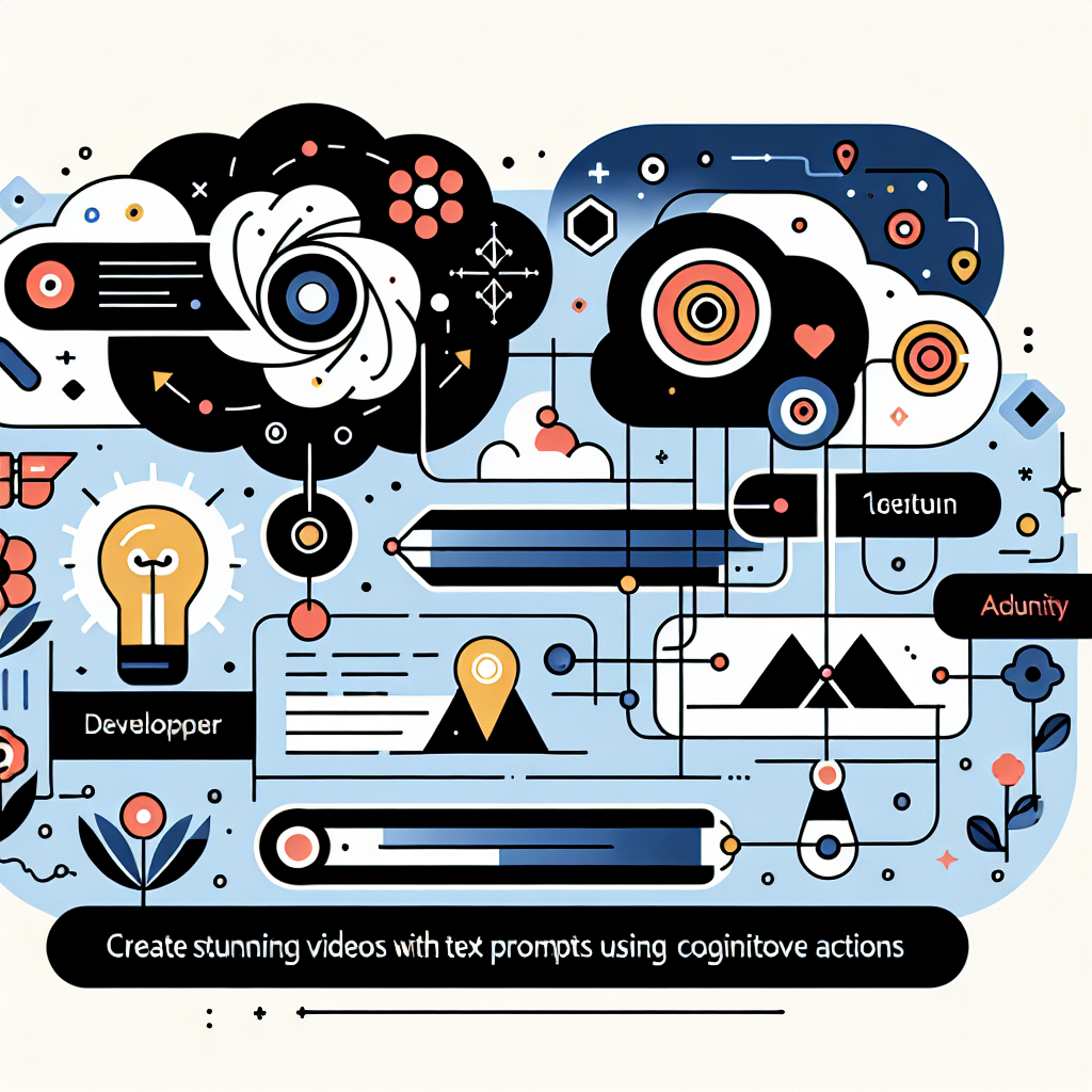 Create Stunning Videos with Text Prompts Using Cognitive Actions