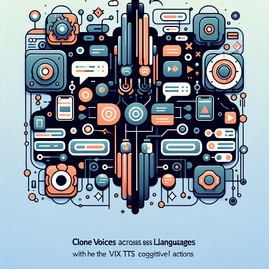 Clone Voices Across Languages with the ViX TTS Cognitive Actions