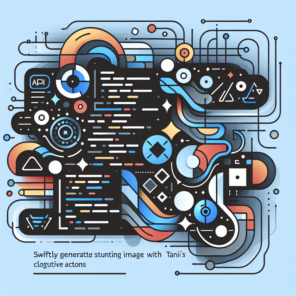 Swiftly Generate Stunning Images with Tania's Cognitive Actions