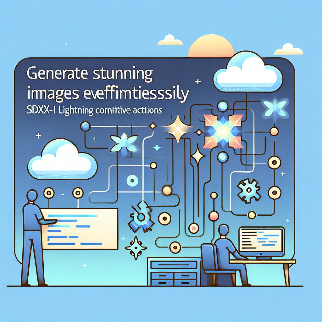 Generate Stunning Images Effortlessly with SDXL-Lightning Cognitive Actions