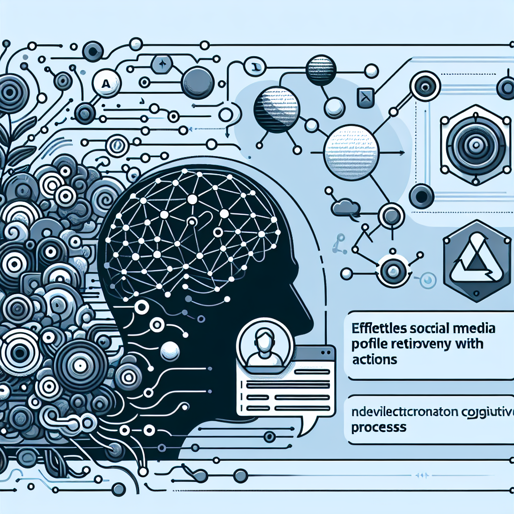 Effortless Social Media Profile Link Retrieval with Cognitive Actions
