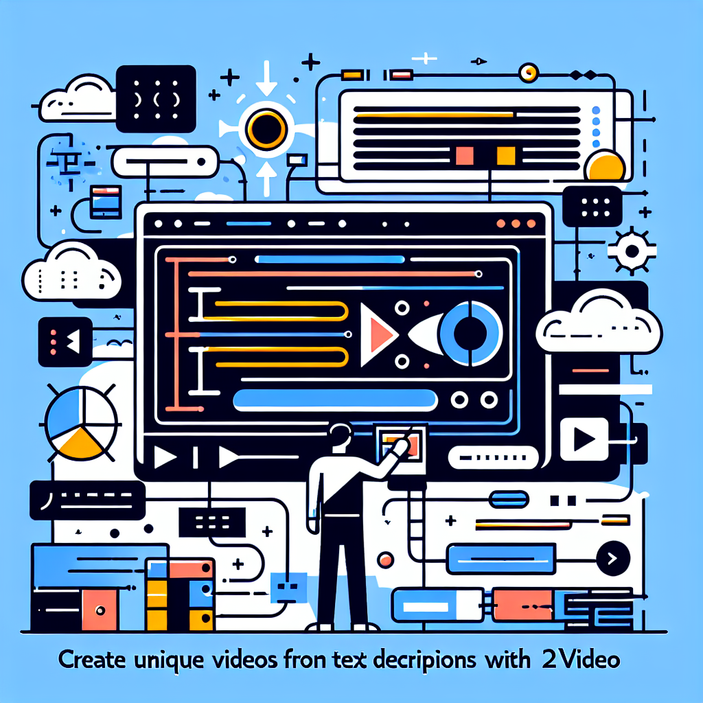 Create Unique Videos from Text Descriptions with Text2video