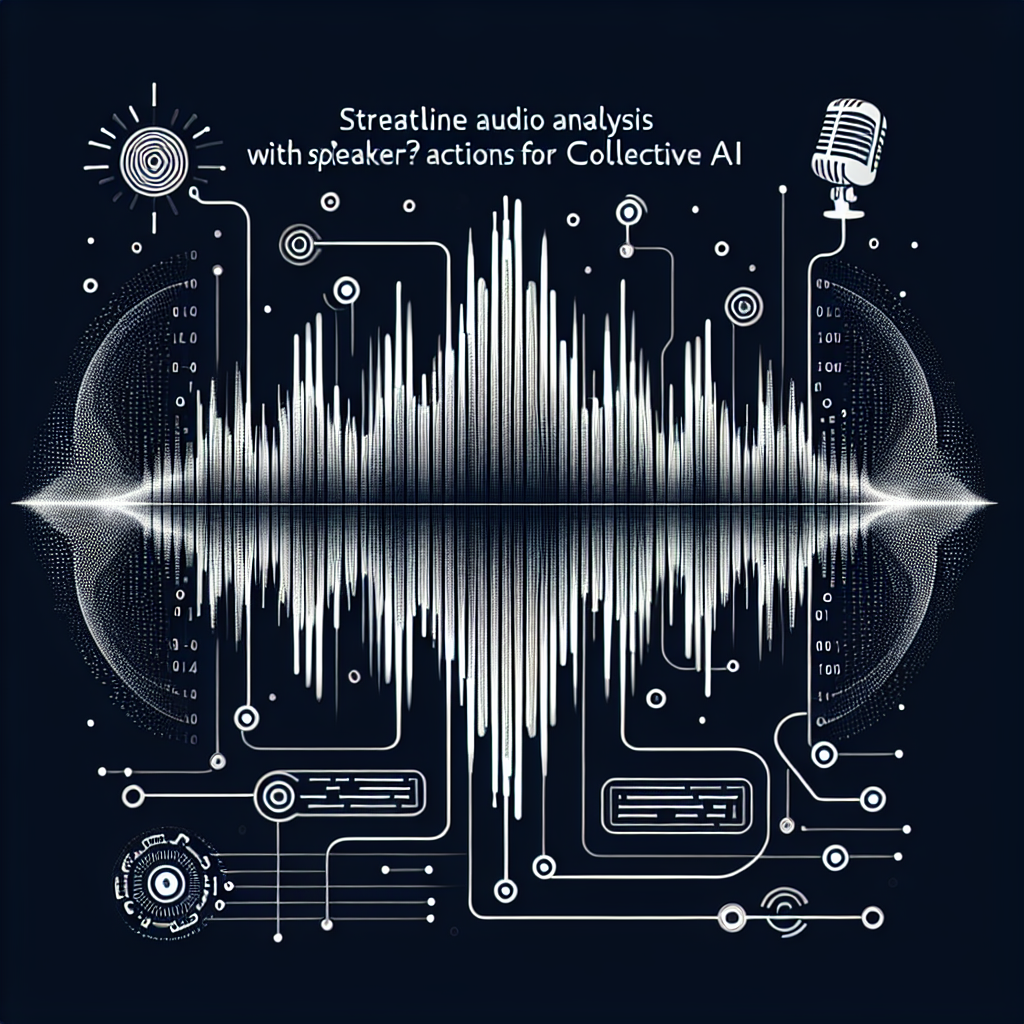 Streamline Audio Analysis with Speaker Diarization Actions for CollectiveAI