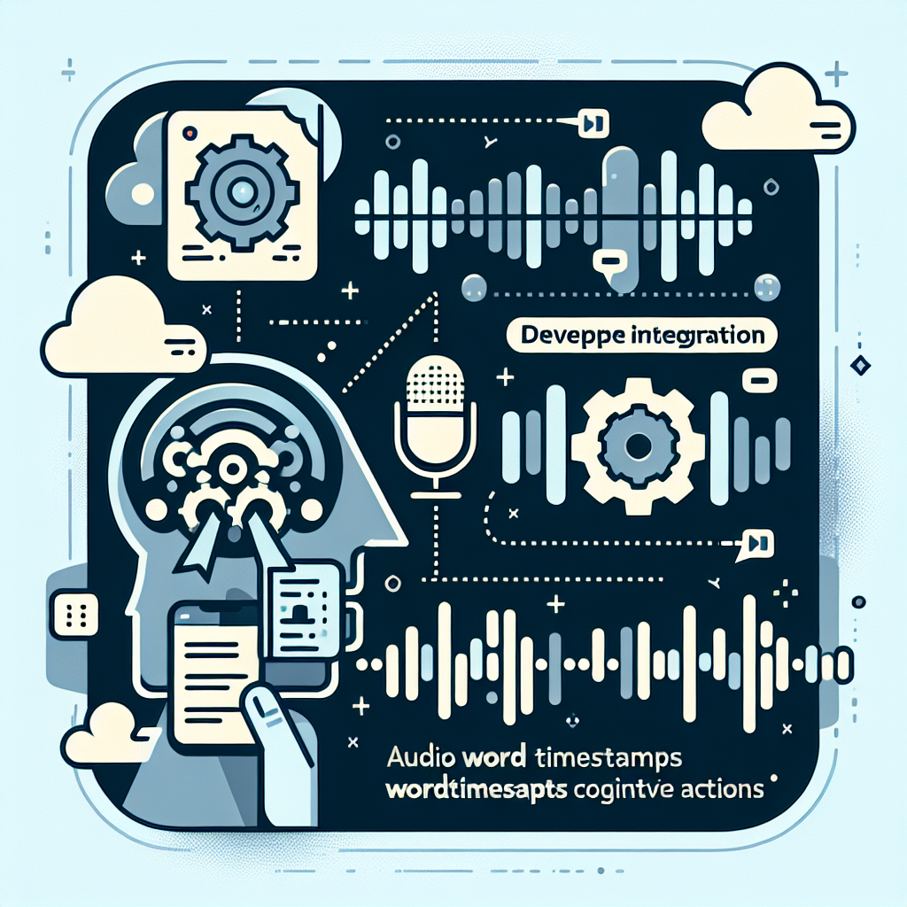 Transcribe Audio with Word Timestamps Using hnesk/whisper-wordtimestamps Cognitive Actions
