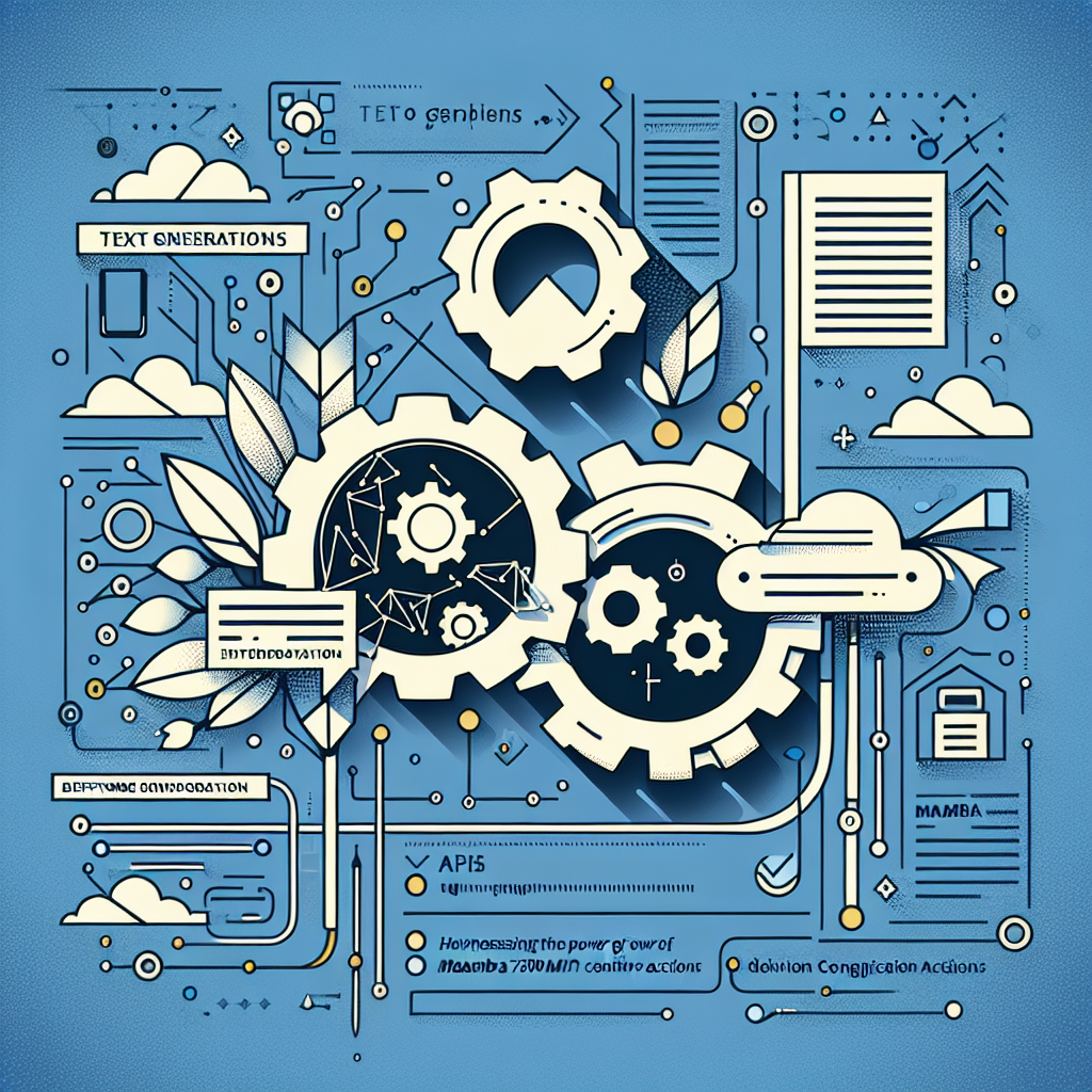 Harnessing the Power of Text Generation with Mamba 790M Cognitive Actions