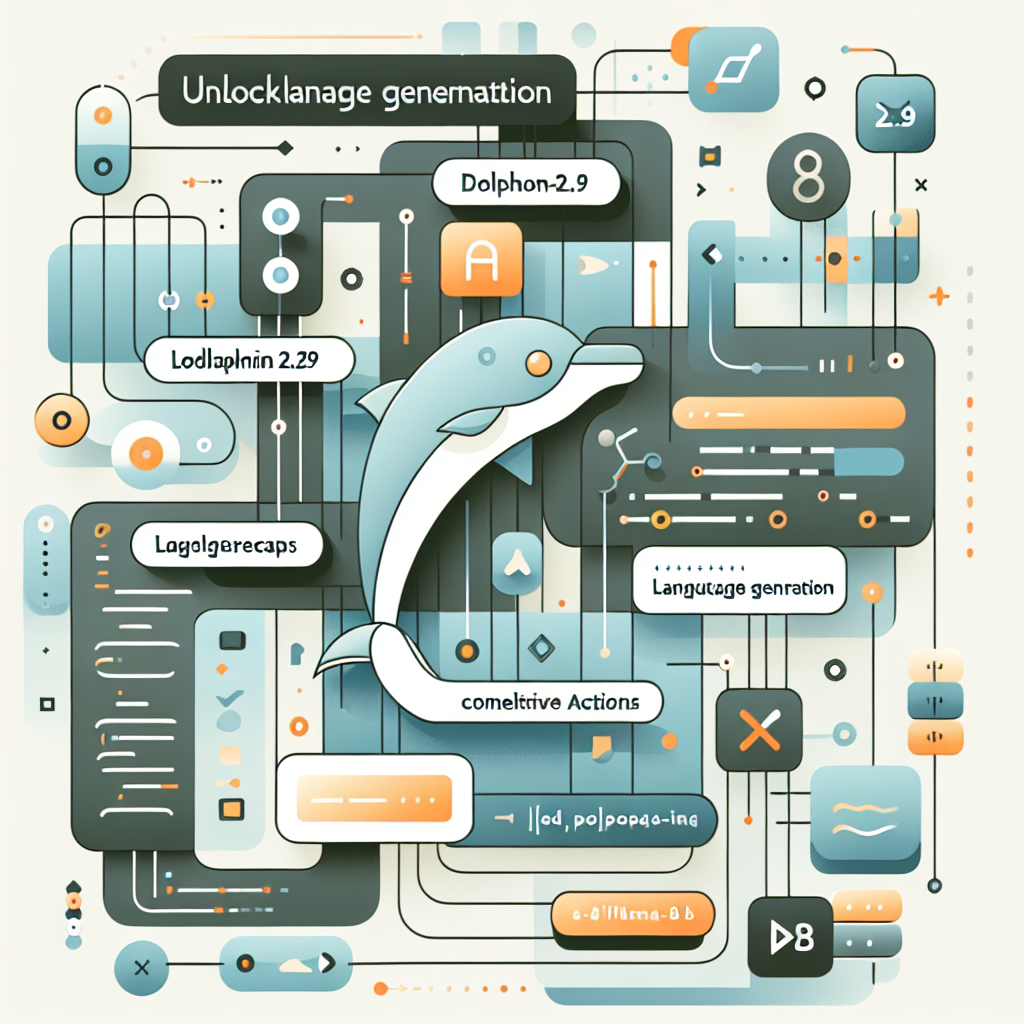 Unlocking Language Generation with Dolphin-2.9-Llama3-8B Cognitive Actions