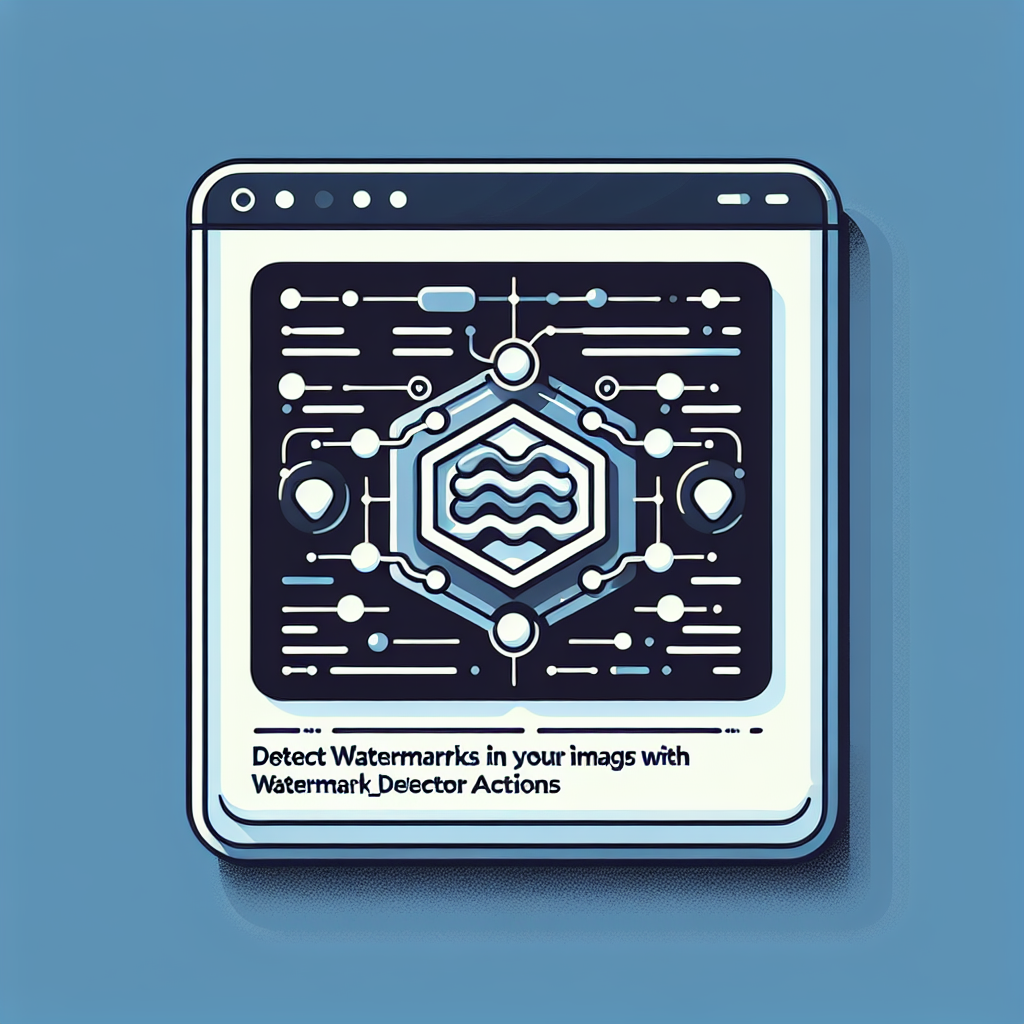 Detect Watermarks in Your Images with lucataco/watermark_detector Actions