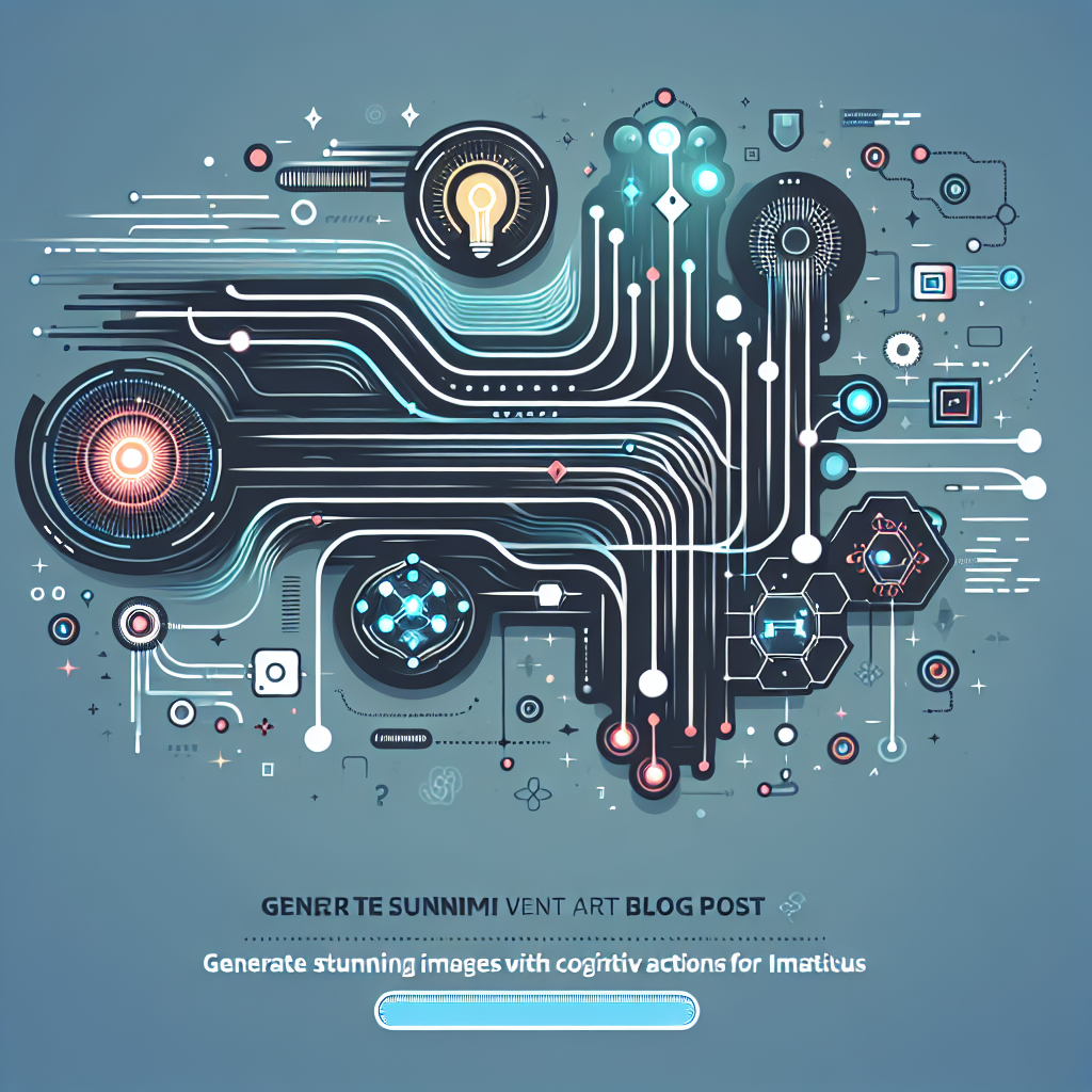 Generate Stunning Images with Cognitive Actions for IMATHEUS