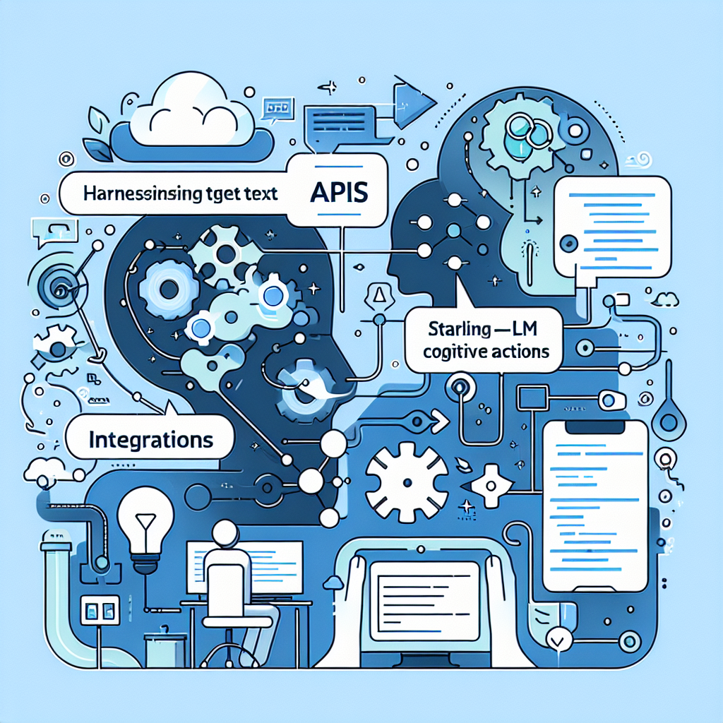 Harnessing Text Generation with Starling-LM Cognitive Actions