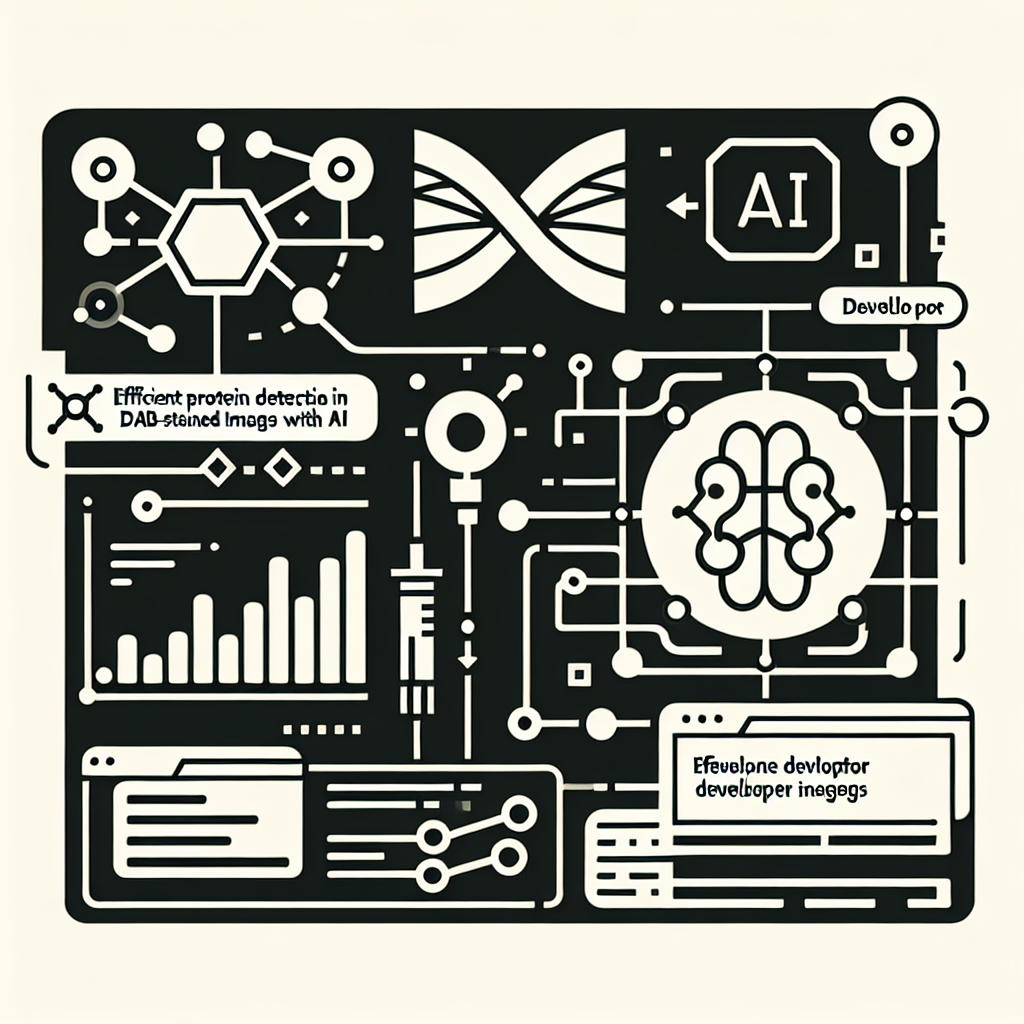 Efficient Protein Detection in DAB-Stained Images with AI