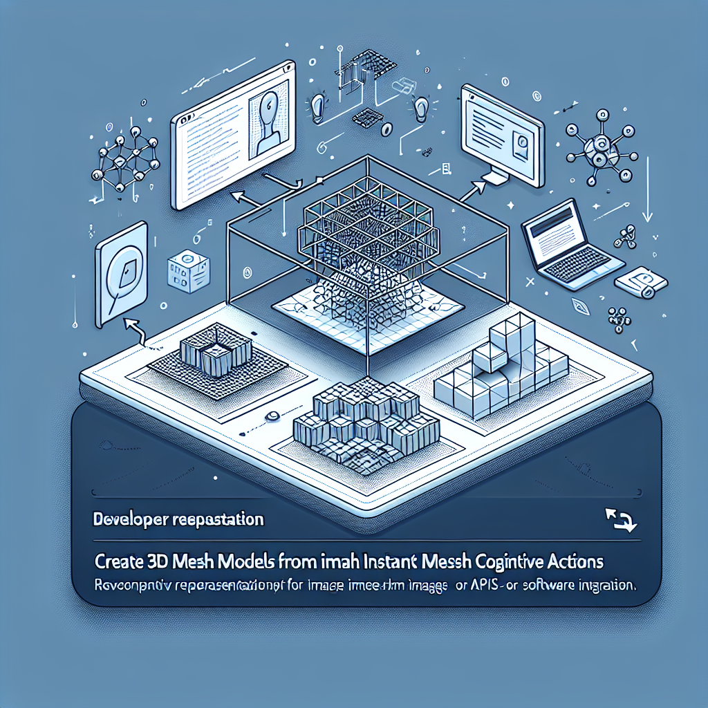 Create 3D Mesh Models from Images with Instant Mesh Cognitive Actions