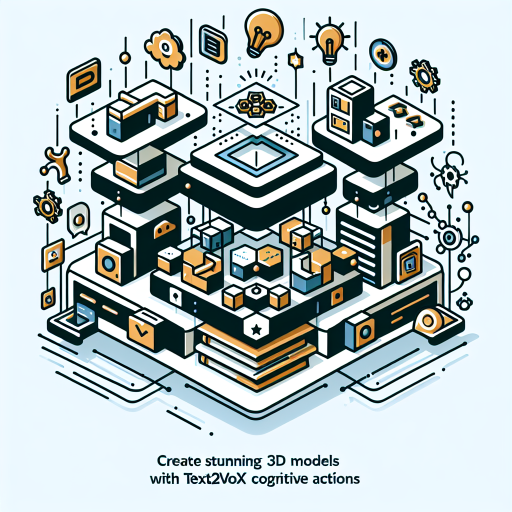Create Stunning 3D Models with Text2vox Cognitive Actions